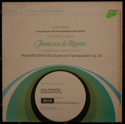 Phase 4 Stereo Concert Series PFS 4227 - Death & Transfiguration - Image 2