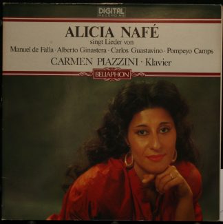 Bellaphon 680-01-010 - Alicia Nafe Singt Lieder von  Manuel de F