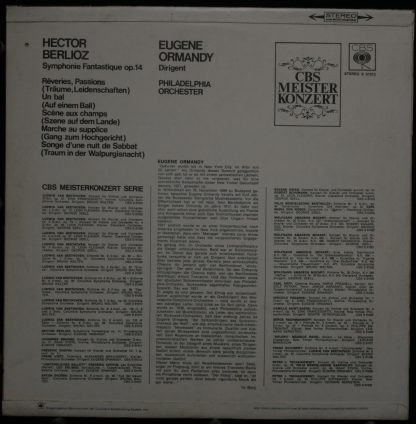 CBS S 61013 - Berlioz Symphonie Fantastique - Eugene Ormandy - P - Image 2