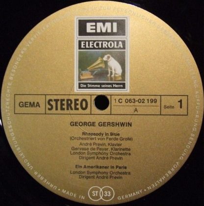 Die Stimme Seines Herrn 1C 063-02 199 - Rhapsody In Blue - Conce - Image 3