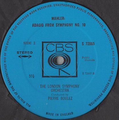 CBS S 72865 - Waldmärchen (Das Klagende Lied Part 1) / Adagio Fr - Image 4