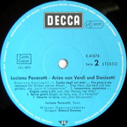 DECCA 6.41676 AS - Arien Von Verdi Und Donizetti - Image 5