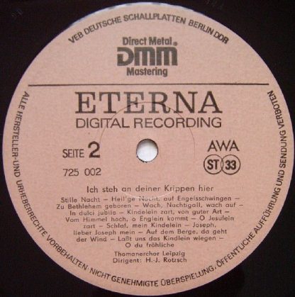 Eterna 7 25 002 - Ich Steh An Deiner Krippen Hier - Image 4