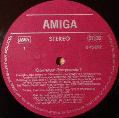 Amiga 8 45 092 - Operetten - Starparade 1 - Image 3