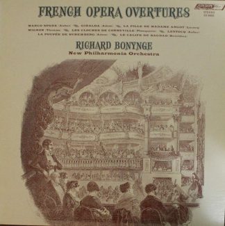 London Records CS 6643 - French Opera Overtures