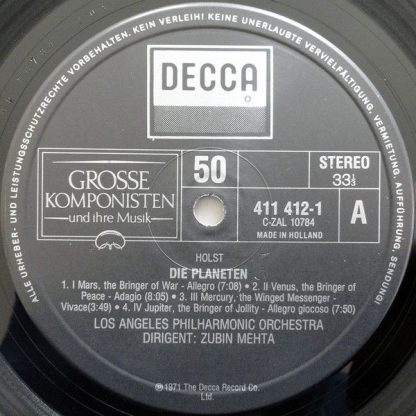 DECCA 411 412-1 - Grosse Komponisten Und Ihre Musik 50: Holst - - Image 3