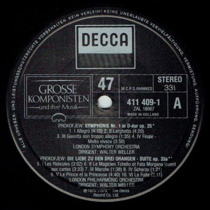 DECCA 411 409-1 - Grosse Komponisten Und Ihre Musik 47: Prokofje - Image 3