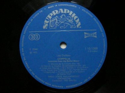 Supraphon 1 10 1388 - Coppelia Selections - Image 5