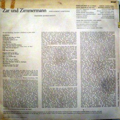 Electrola STE 80 568 - Zar Und Zimmermann -  Großer Querschnitt - Image 2