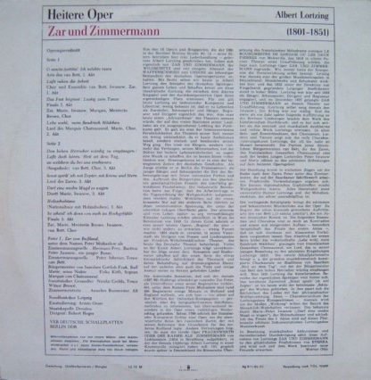 Eterna 8 25 722 - Zar Und Zimmermann - Image 2