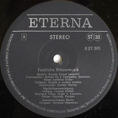 Eterna 8 27 395 - Festliche Bläsermusik - Image 4
