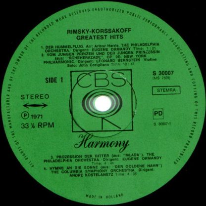 CBS Harmony S 30007 - Greatest Hits - Image 3