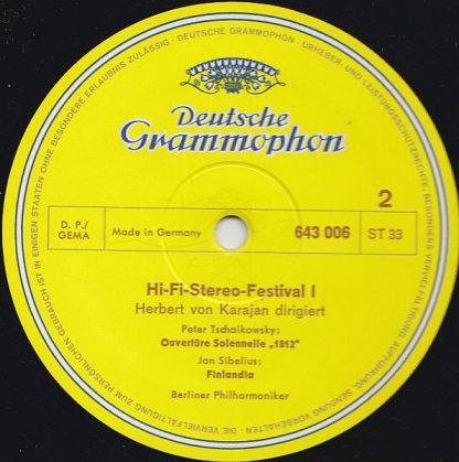 Deutsche Grammophon 643 006 - Hifi-Stereo-Festival 1 - Image 4