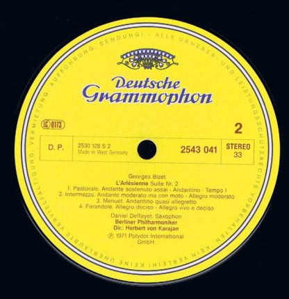 Deutsche Grammophon 2543 041 - L'Arlésienne-Suiten Nr. 1 & 2 - C - Image 4