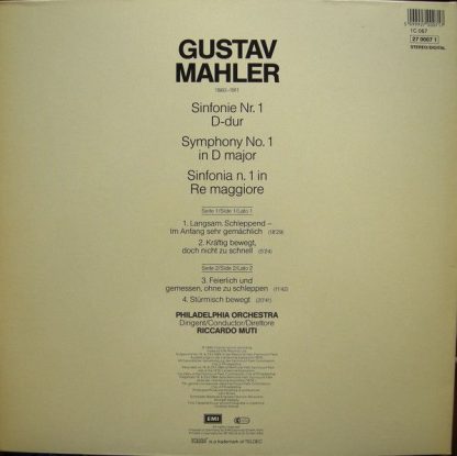 His Master's Voice 27 0007 1 - Symphonie No. 1 In D - Image 2