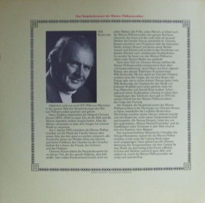 DECCA 28 351-5 - Neujahres Konzert Mit Den Wiener Philharmoniker - Image 2