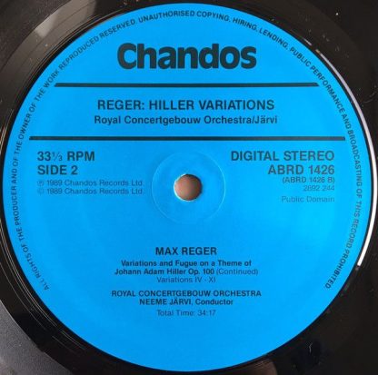 Chandos ABRD 1426 - Böckin Suite · Hiller Variations - Image 4