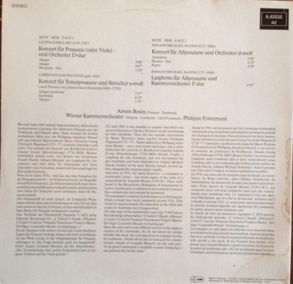 TELDEC »Telefunken-Decca« Schallplatten GmbH 6.42532 - Concertos - Image 2
