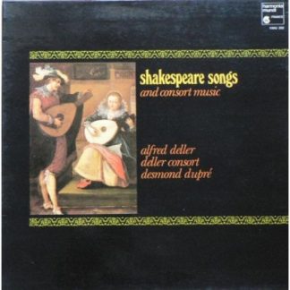 harmonia mundi France HMU 202 - Shakespeare Songs And Consort Mu