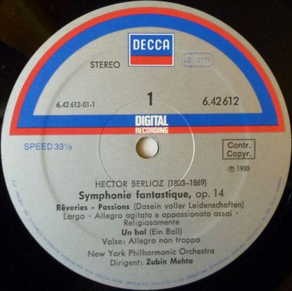 DECCA 6.42612 AZ - Symphonie Fantastique - Image 2