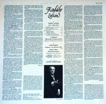 Hungaroton SLPX 12190 - Háry János Suite - Concerto - Image 2