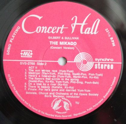 Concert Hall SVS 2768 - The Mikado - Image 3