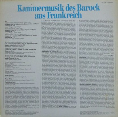 Orbis 66 499 5 - Kammermusik des Barock aus Frankreich - Image 2