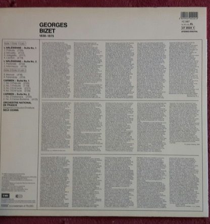 EMI Records Ltd. EL 27 0024 1 - Carmen Suite / L'Arlésienne Suit - Image 3