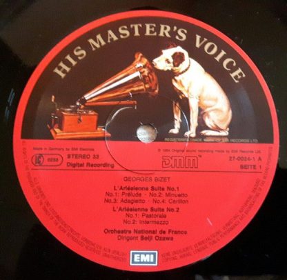 EMI Records Ltd. EL 27 0024 1 - Carmen Suite / L'Arlésienne Suit - Image 6