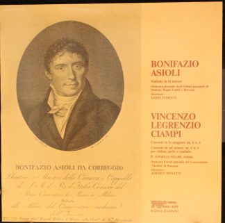 Bongiovanni GB 5007 - Sinbfonia In Fa MInore / Concerto In Fa Ma