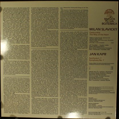 Supraphon 1110 3398 - Symfonie Č. 7 - Krajina Dětství (Childhood - Image 2