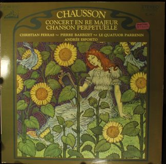 EMI C 065-12141 - Concert En Ré Majeur - Chanson Perpétuelle