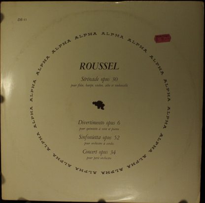 Alpha Brussels DB 65 - Serenade Opus 30,  Divertimento Opus 6, S