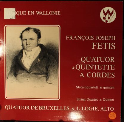 Musique en Wallonie MW 80007 - Quatuor & Quintette A Cordes