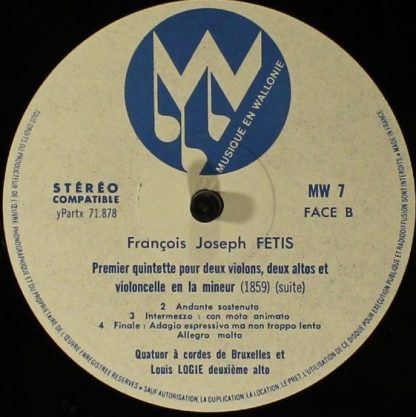 Musique en Wallonie MW 80007 - Quatuor & Quintette A Cordes - Image 6