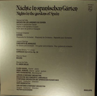 Philips 6770 046 - Nächte In Spanischen Gärten - Nights In The G - Image 6