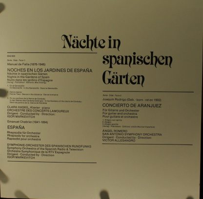 Philips 6770 046 - Nächte In Spanischen Gärten - Nights In The G - Image 8