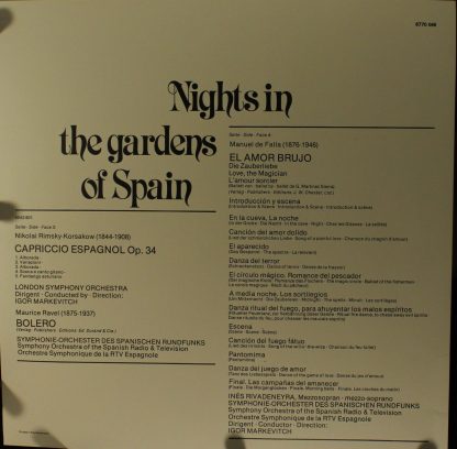 Philips 6770 046 - Nächte In Spanischen Gärten - Nights In The G - Image 9