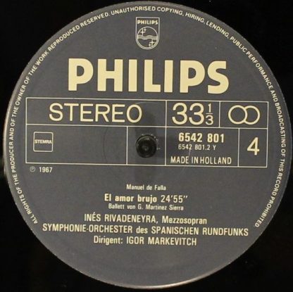 Philips 6770 046 - Nächte In Spanischen Gärten - Nights In The G - Image 3