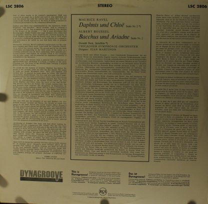 RCA Victor Red Seal LSC-2806 - Daphnis And Chloe, Suite No. 2 / - Image 2