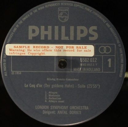 Philips 6582 012 - Borodin/Polovetsian Dances Rimsky-Korsakov/Le - Image 3