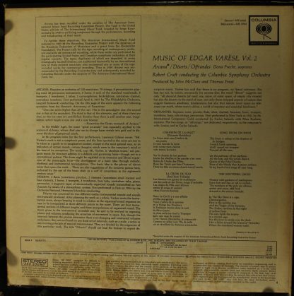 Columbia Masterworks MS 6362 - A Sound Spectacular. Music Of Edg - Image 2
