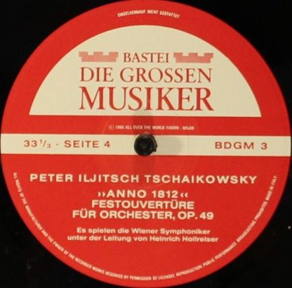 Bastei BDGM 3 - Peter Iljitsch Tschaikowsky In 5 Folgen · Band I - Image 5
