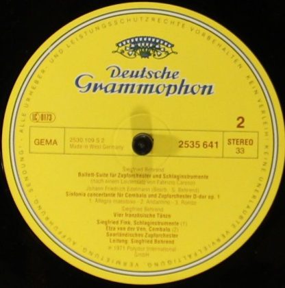 Deutsche Grammophon Favorit 2535 641 - Florentiner Hochzeit, Vir - Image 4