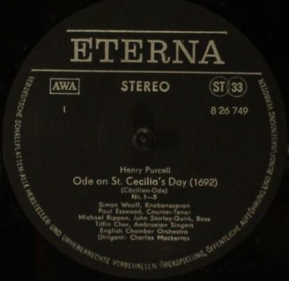 Eterna 8 26 749 - Ode On St. Cecilia's Day (Cäcilien-Ode) - Image 4