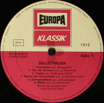 Europa Klassik 1212 - Ballettmusik - Image 3