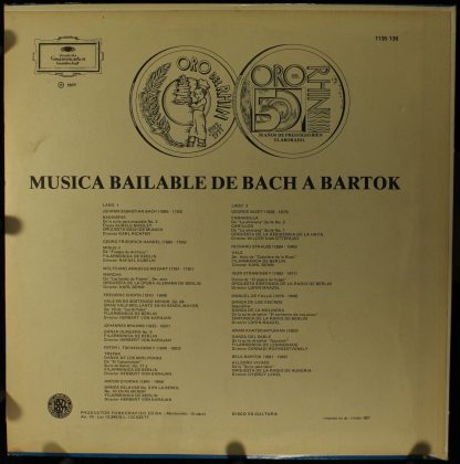 Deutsche Grammophon 1135 136 - A Nuestros Amigos Y Clientes - Image 2