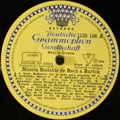 Deutsche Grammophon 1135 136 - A Nuestros Amigos Y Clientes - Image 3