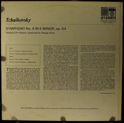 Saga 5381 - Fifth Symphony In E Minor Opus 64 - Image 2