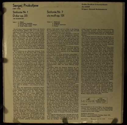 Melodia Eterna 8 26 165 - Sinfonie Nr. 1 D-dur Op.25 "Die Klassi - Image 2